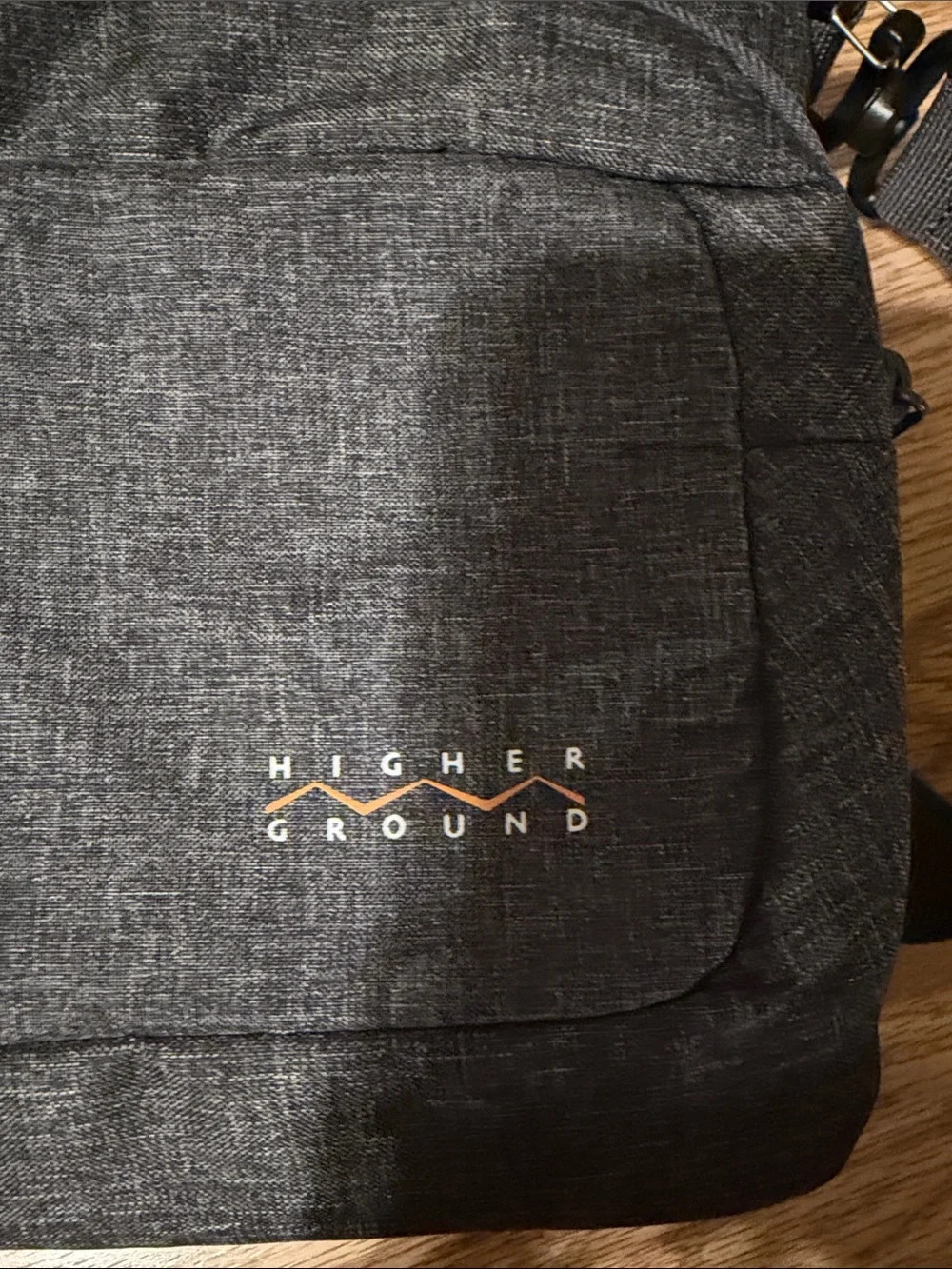 Dark Gray Laptop Messenger Bag